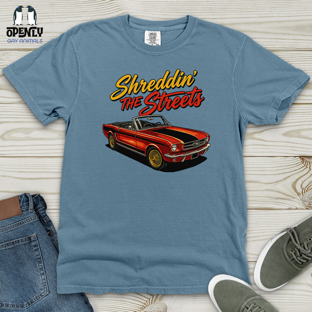 Shreddin The Streets Heavy Cotton Comfort Colors Tee
