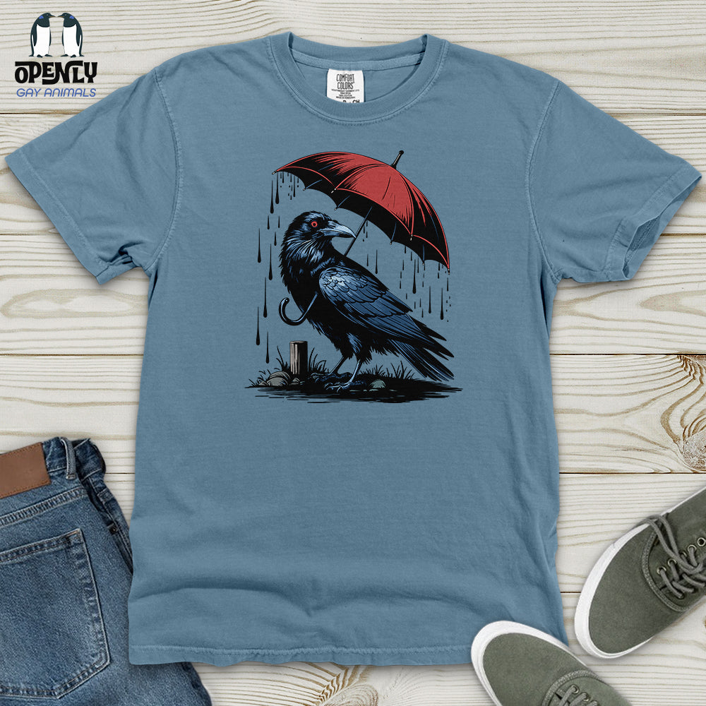 Raven in Rain Heavy Cotton Comfort Colors Tee
