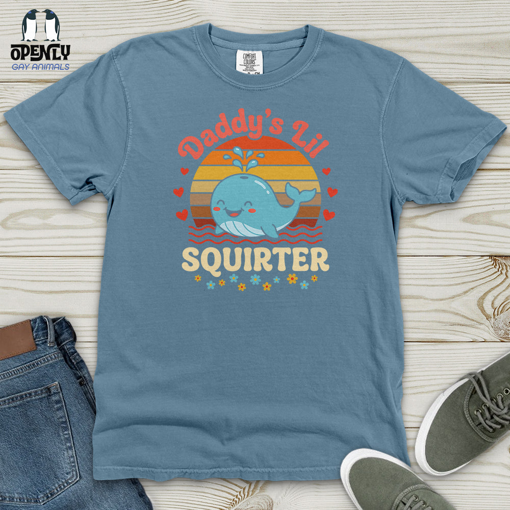 Daddy's Lil Squirter Heavy Cotton Comfort Colors Tee