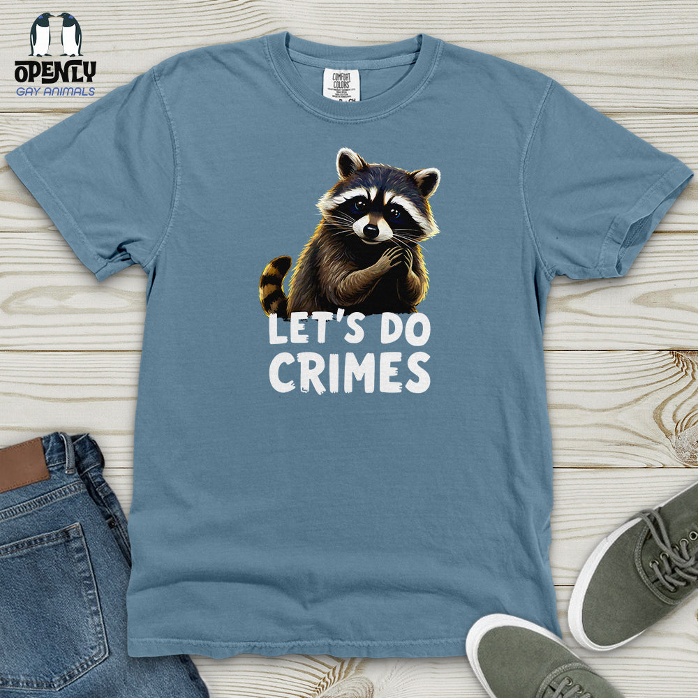 Let's Do Crimes 3 Heavy Cotton Comfort Colors Tee