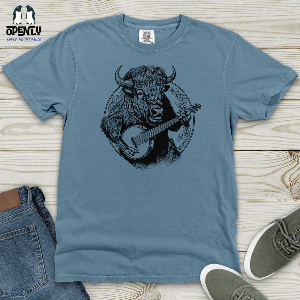 Banjo Bison Heavy Cotton Comfort Colors Tee