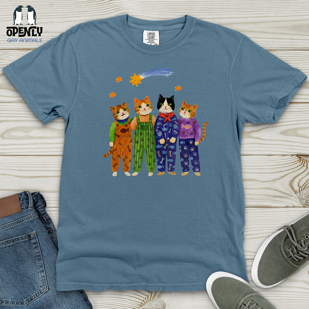 Cat in Sunny Day Heavy Cotton Comfort Colors Tee
