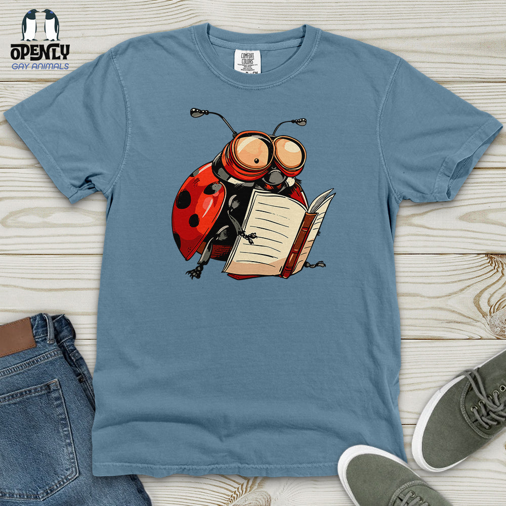 Scholarly Ladybug Heavy Cotton Comfort Colors Tee