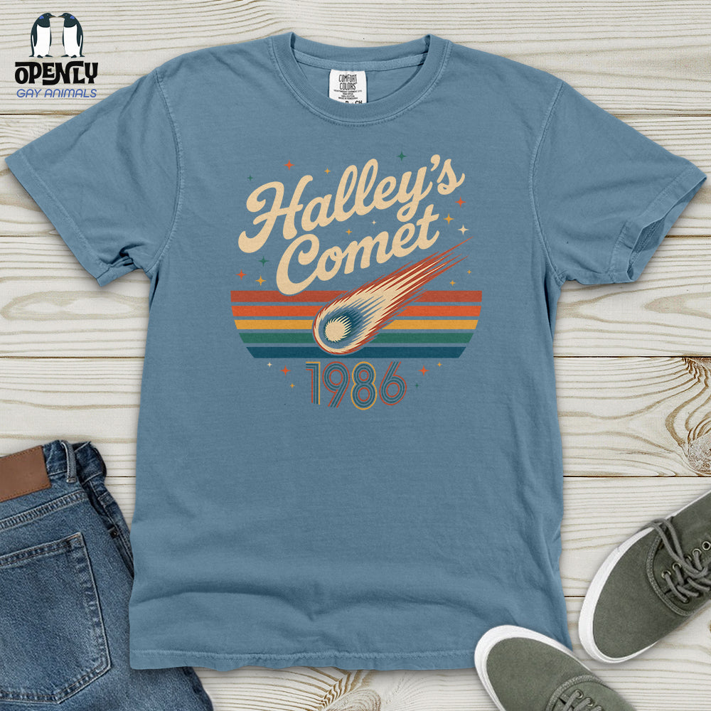 Halley's Comet 1986 Heavy Cotton Comfort Colors Tee