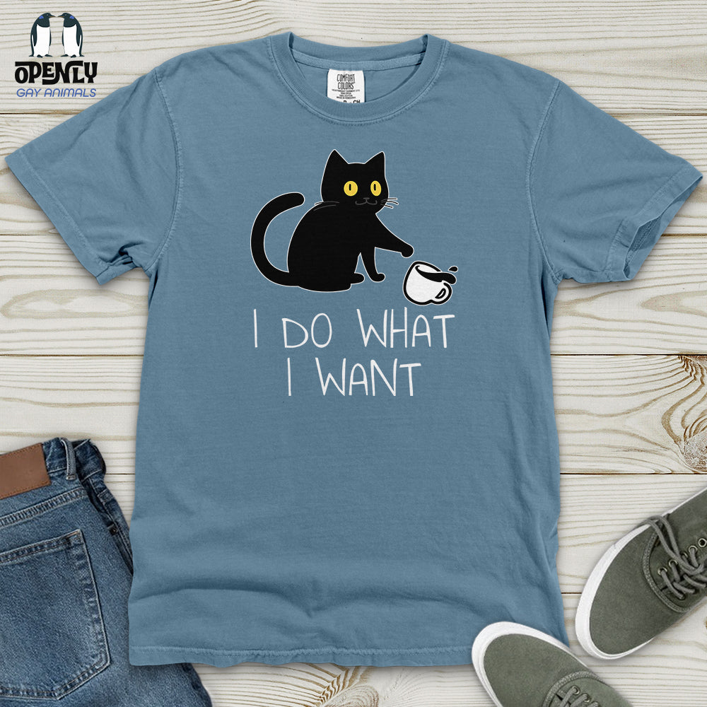 I Do What I Want Heavy Cotton Comfort Colors Tee