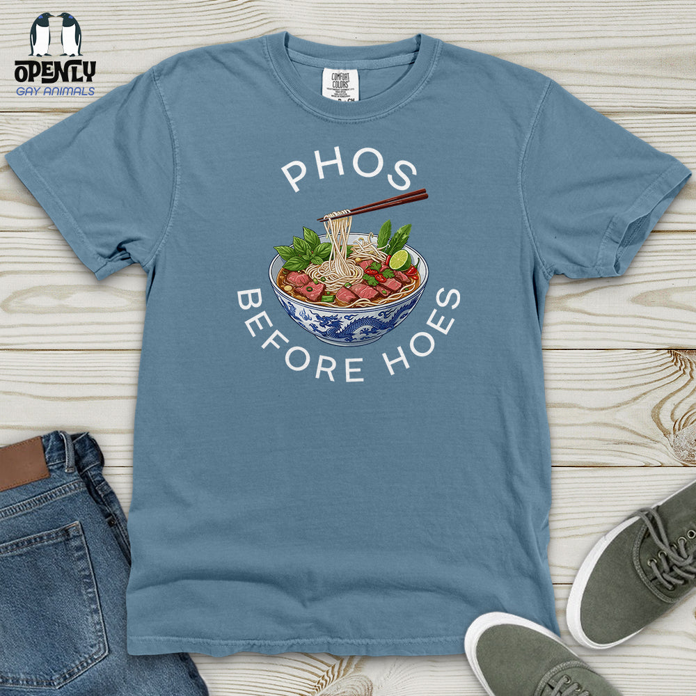 Phos Before Hoes Heavy Cotton Comfort Colors Tee