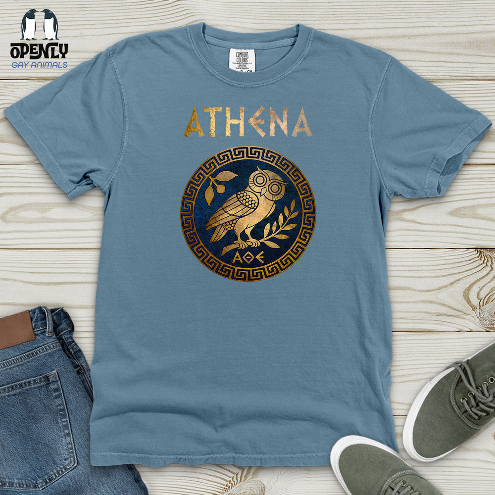Athenian Owl Heavy Cotton Comfort Colors Tee