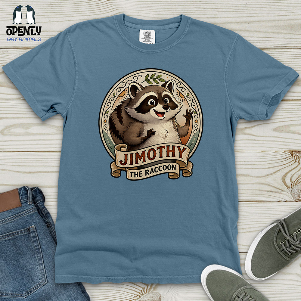 Jimothy The Raccoon Heavy Cotton Comfort Colors Tee