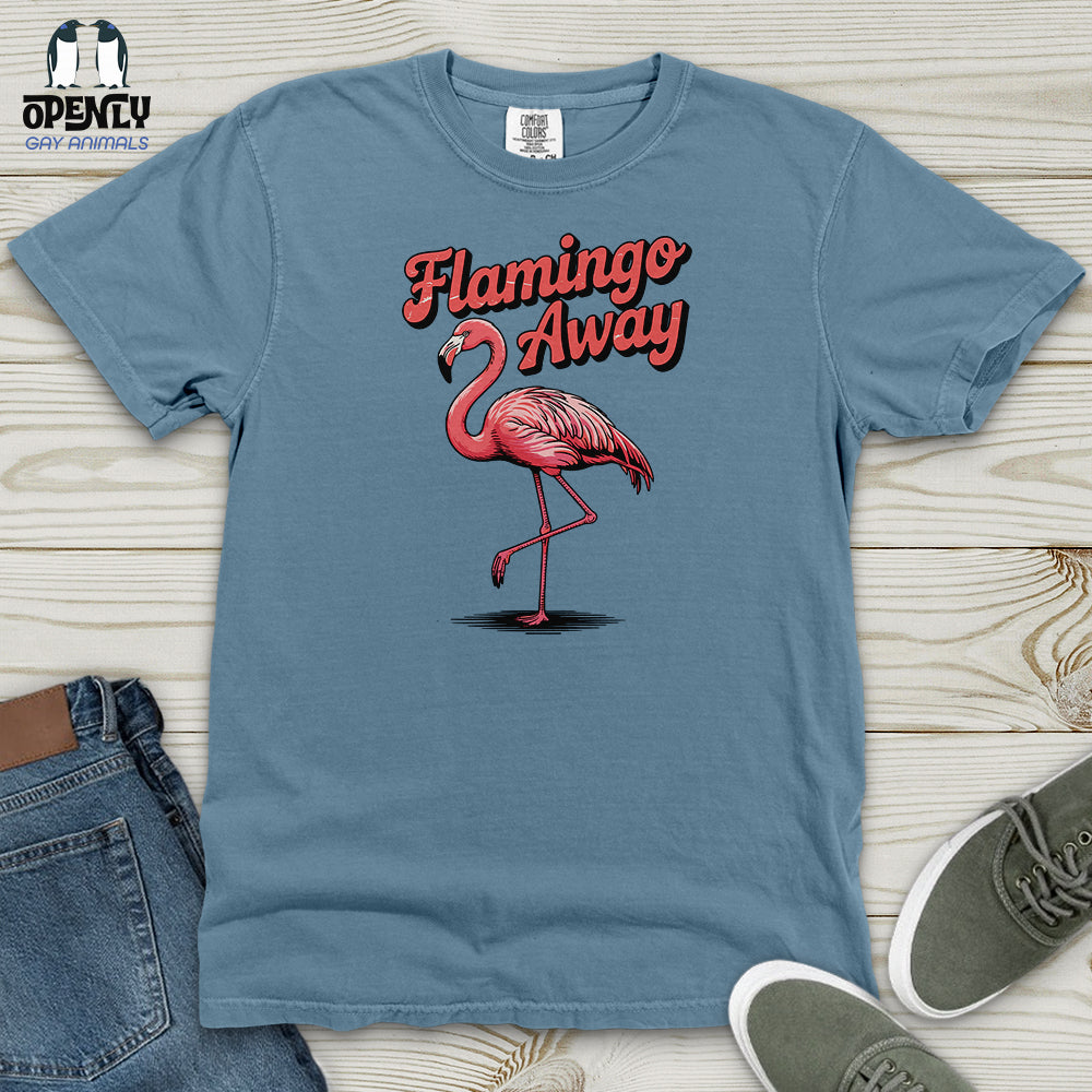 Flamingo Away Heavy Cotton Comfort Colors Tee