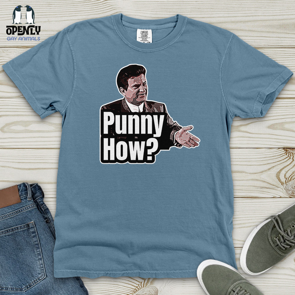 Punny How Heavy Cotton Comfort Colors Tee