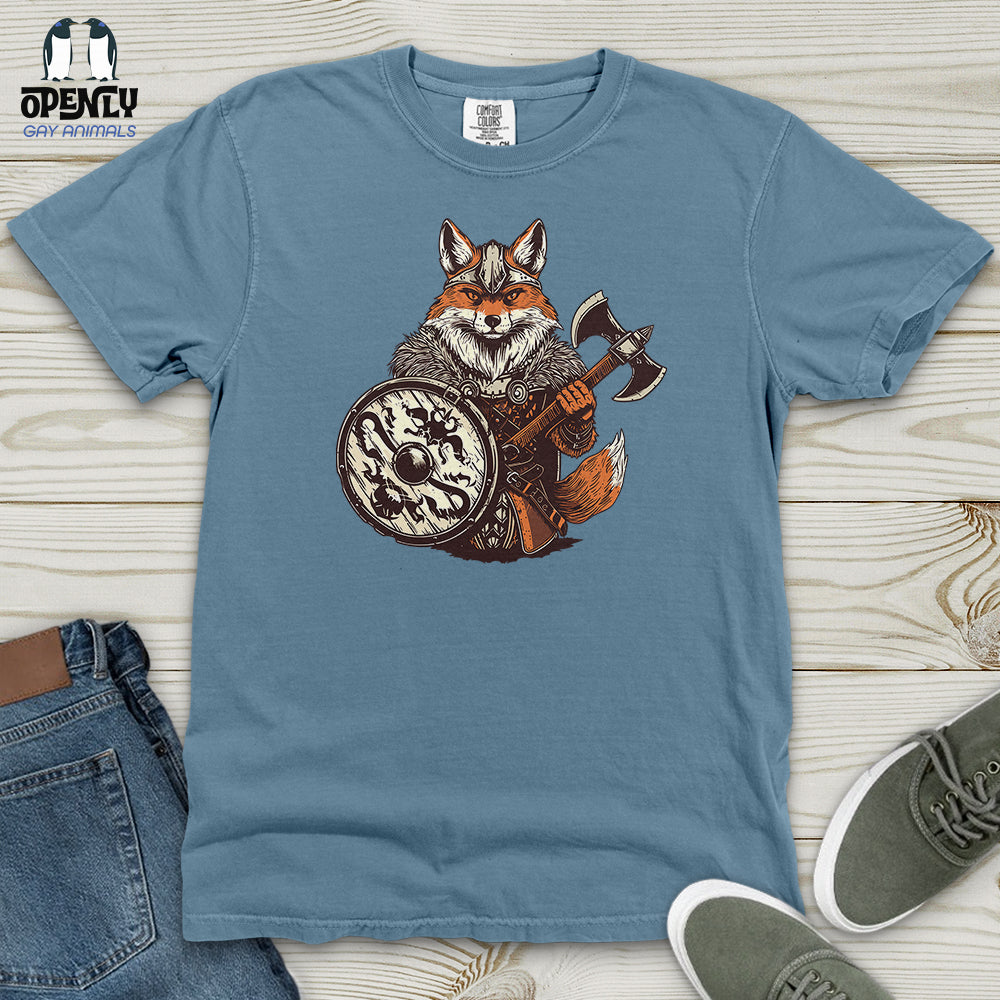 Fox Viking Courage Heavy Cotton Comfort Colors Tee