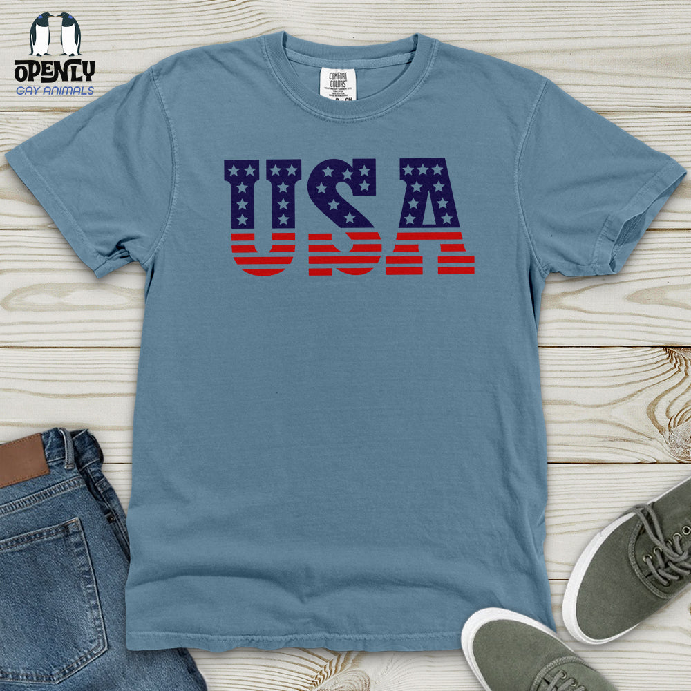 USA Heavy Cotton Comfort Colors Tee