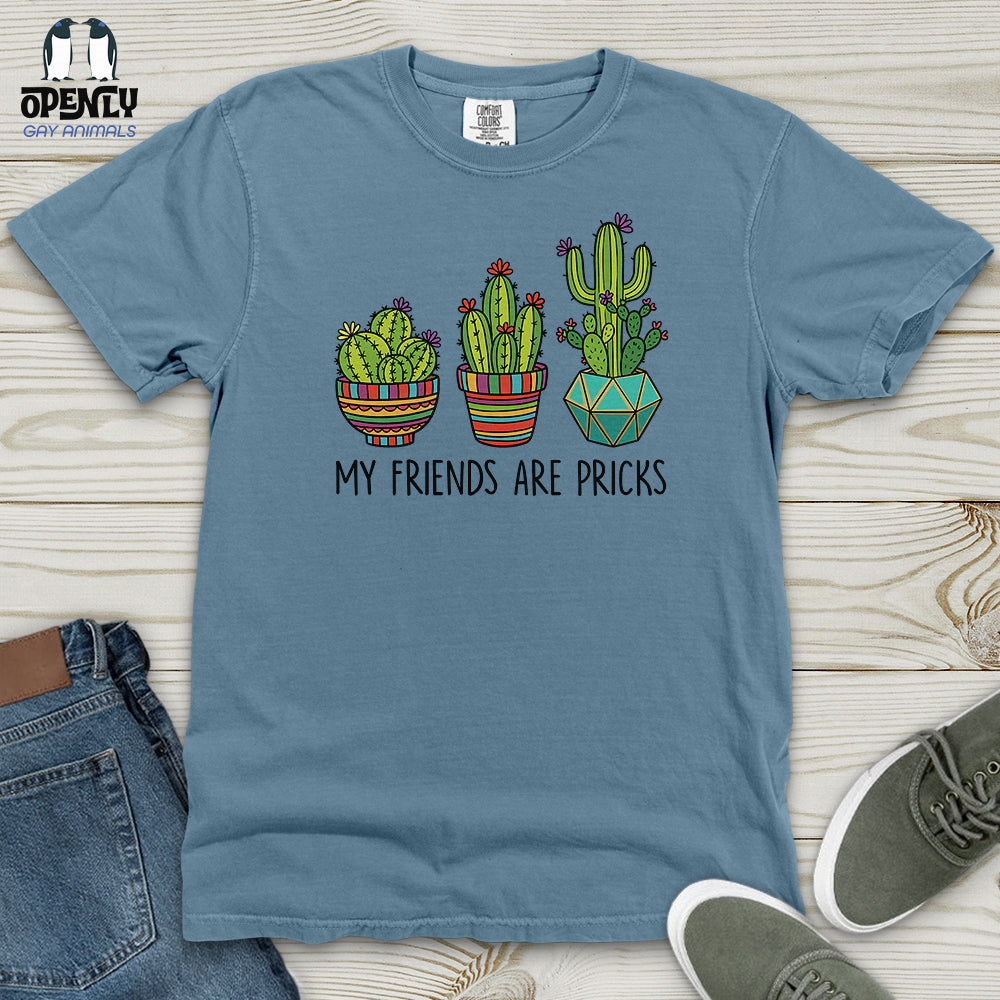 My Friends Are Pricks Heavy Cotton Comfort Colors Tee
