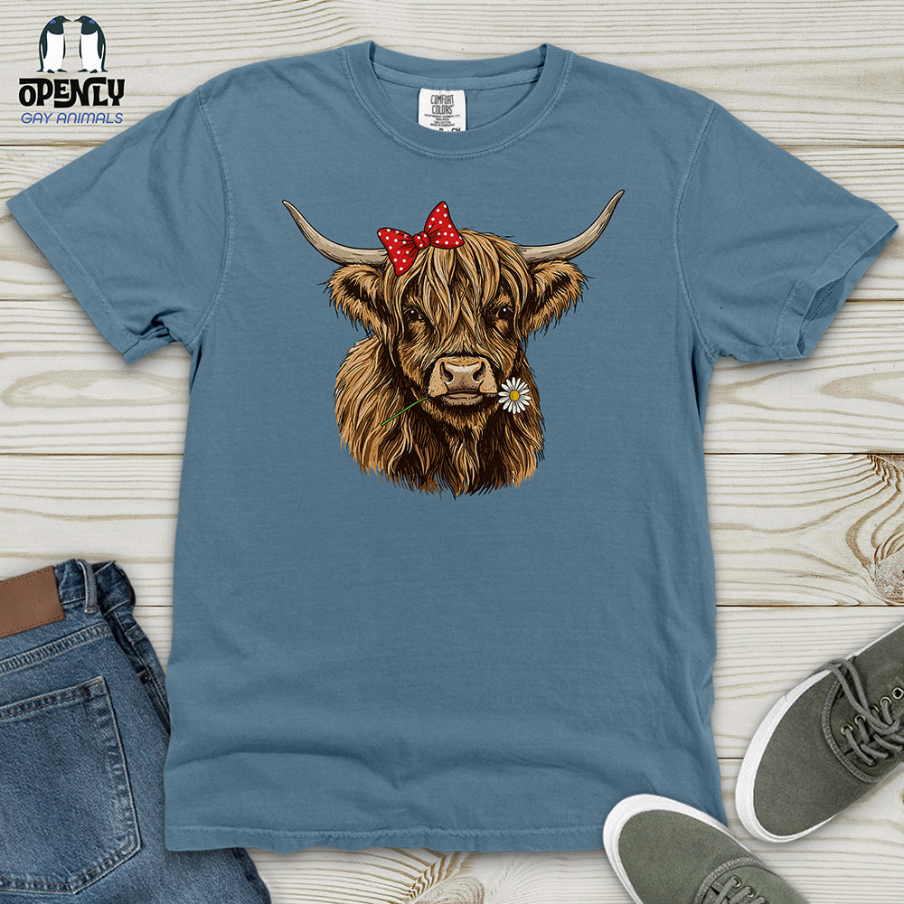 Fluffy Highlander Heavy Cotton Comfort Colors Tee