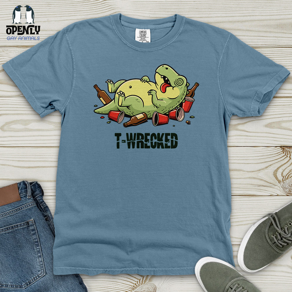 T - Wrecked Heavy Cotton Comfort Colors Tee
