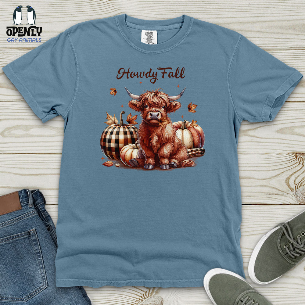 Howdy Fall Heavy Cotton Comfort Colors Tee