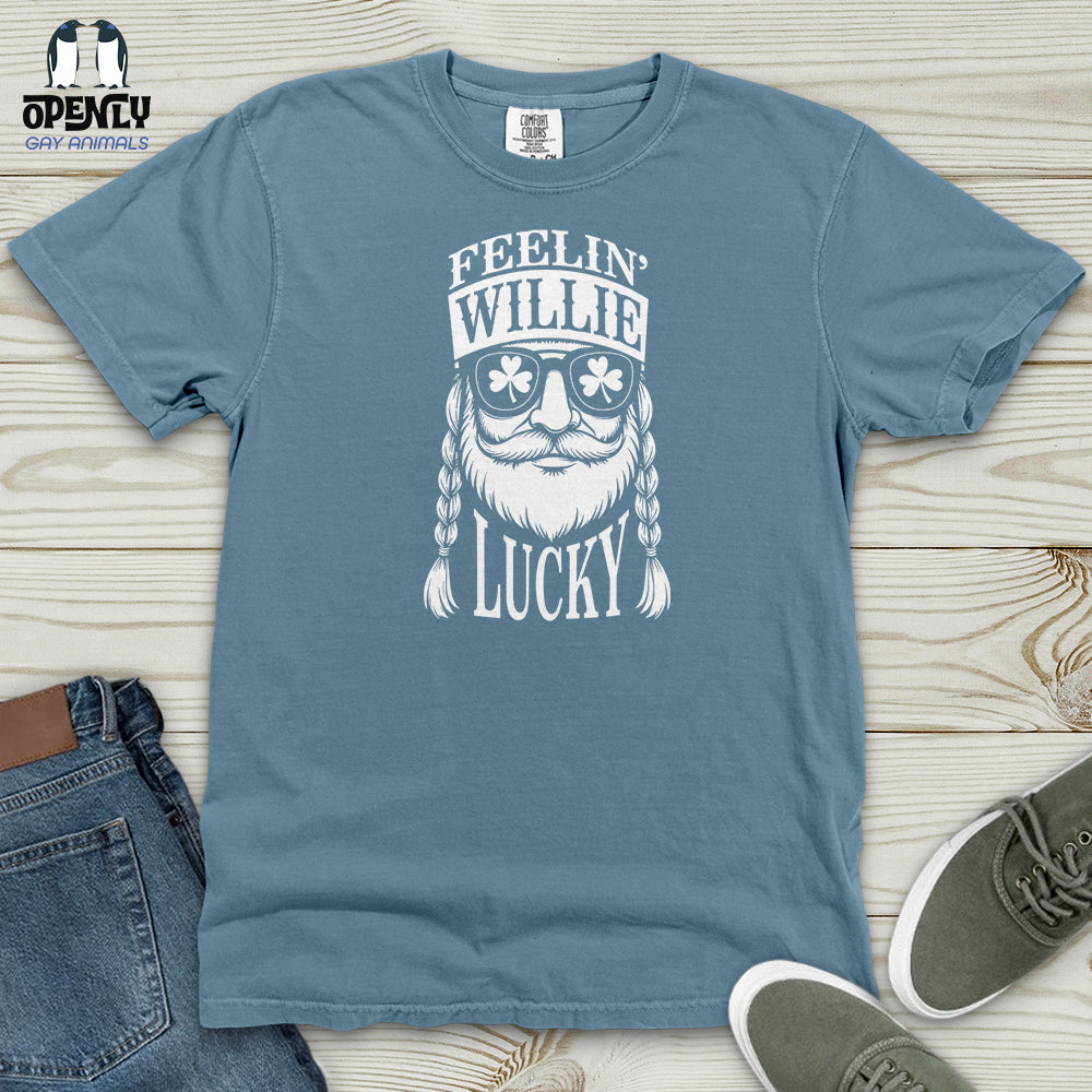 Feelin' Willie Lucky Heavy Cotton Comfort Colors Tee