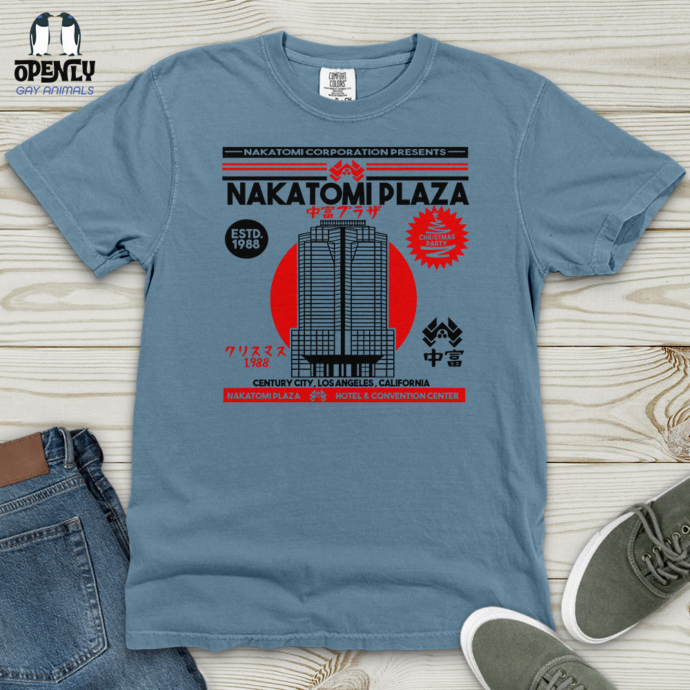 Nakatomi Plaza Heavy Cotton Comfort Colors Tee