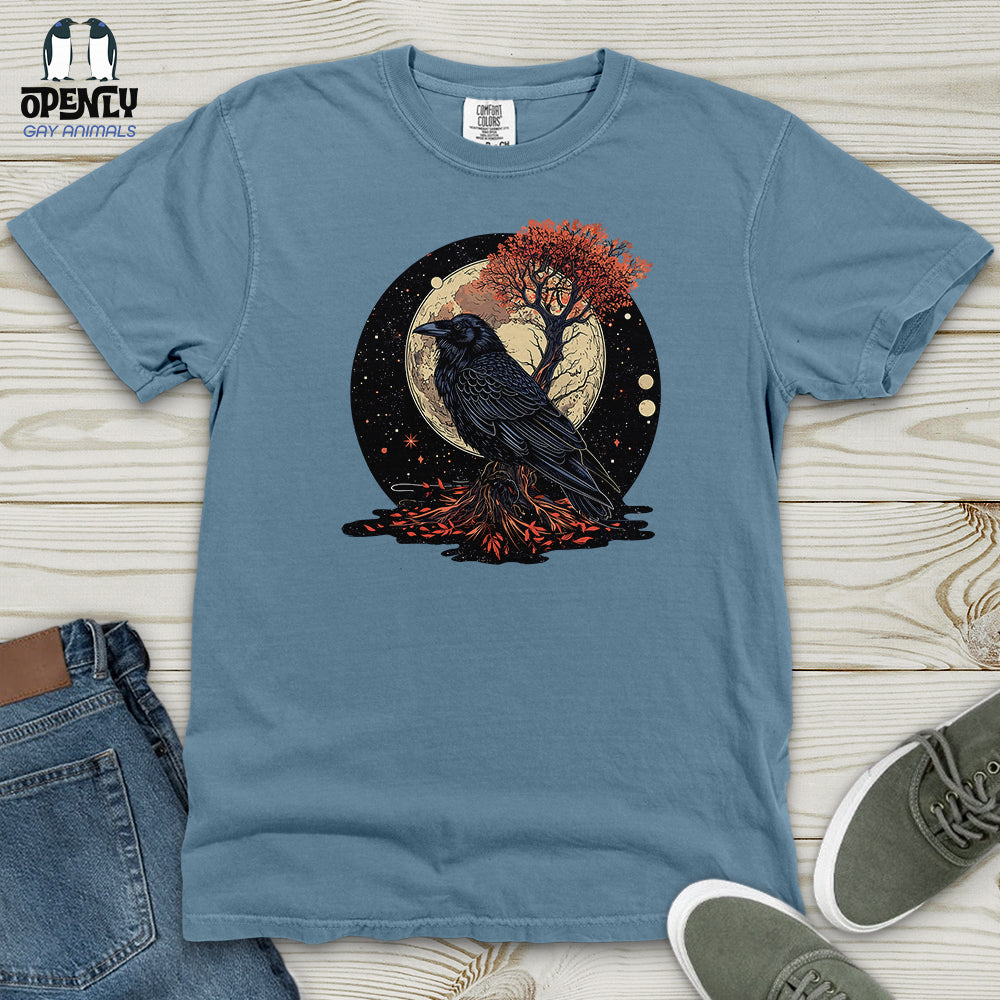 Mystical Raven Moon Heavy Cotton Comfort Colors Tee