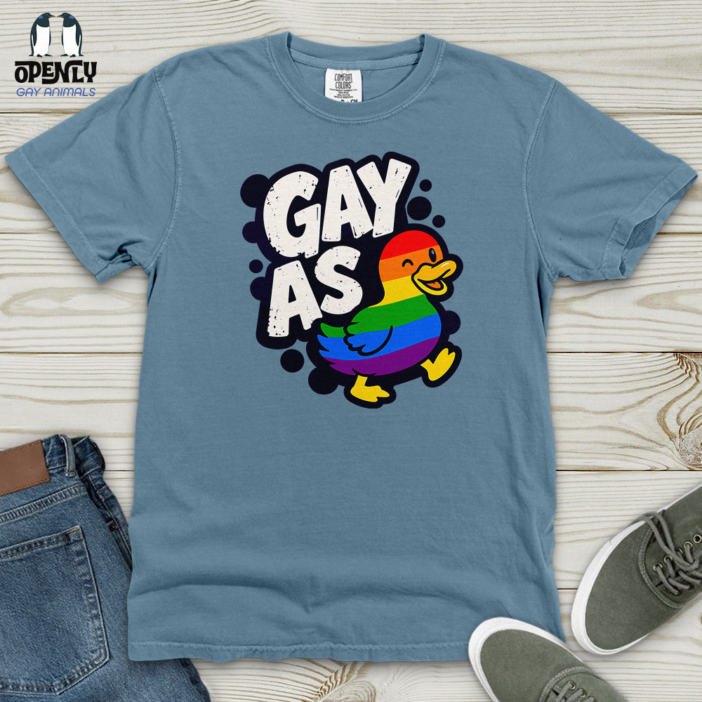 Gay As Heavy Cotton Comfort Colors Tee