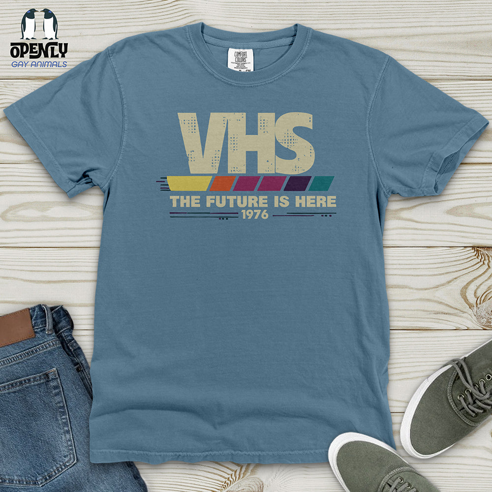 VHS the Future Is Here Heavy Cotton Comfort Colors Tee