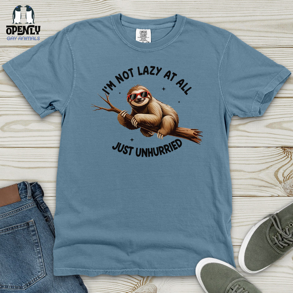 I'm Not Lazy at All Heavy Cotton Comfort Colors Tee