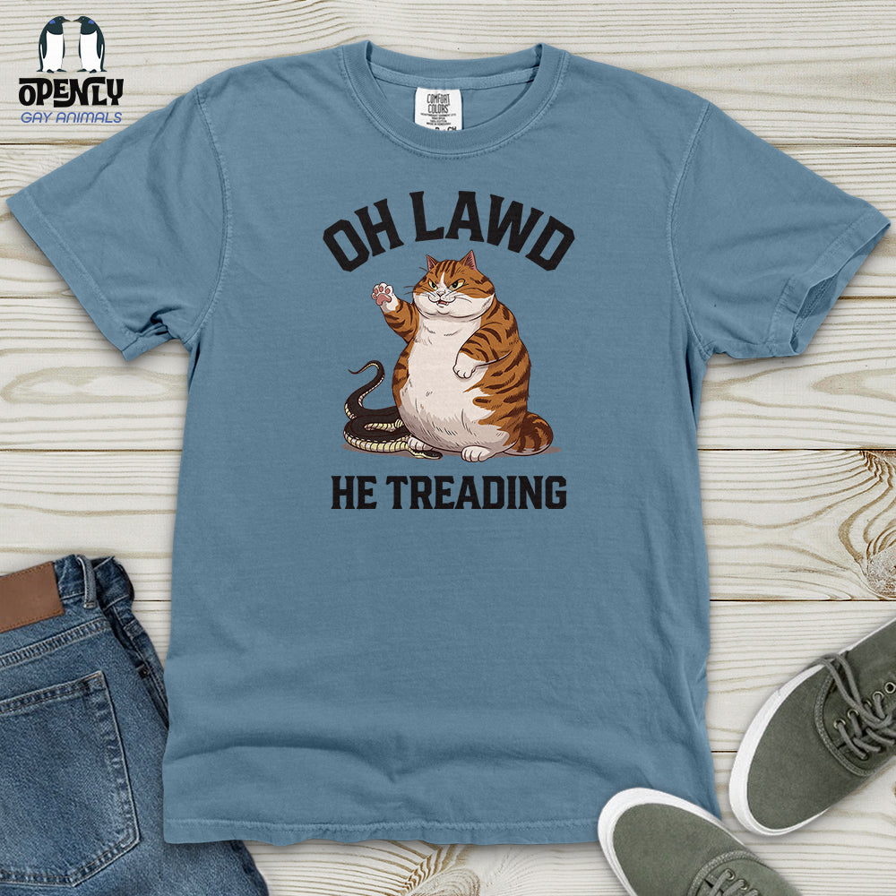 Oh Lawd He Treading Heavy Cotton Comfort Colors Tee