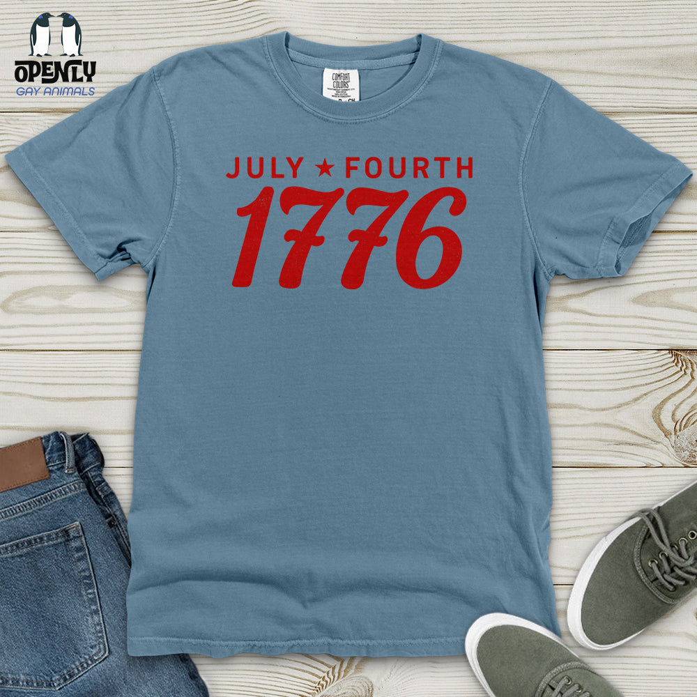 July Fourth 1776 Heavy Cotton Comfort Colors Tee