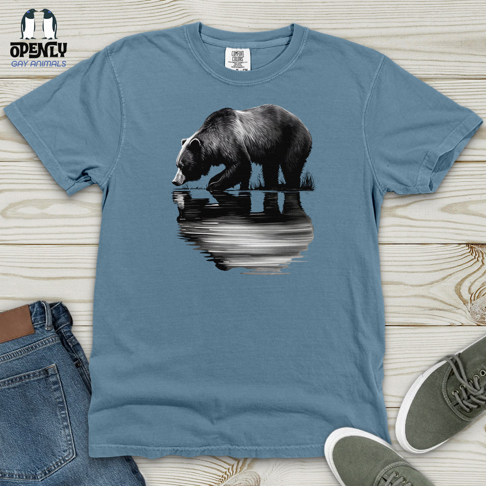 Bear Reflection Heavy Cotton Comfort Colors Tee