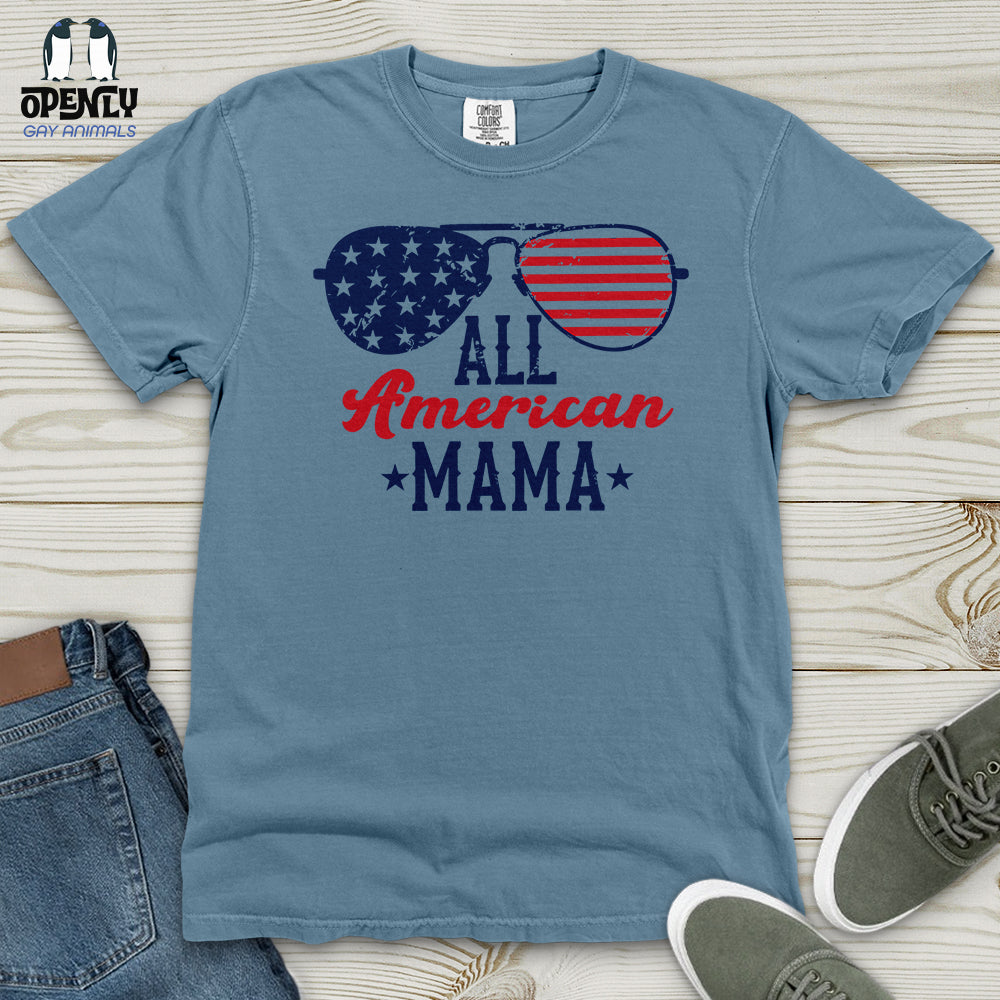 All America Mama Heavy Cotton Comfort Colors Tee