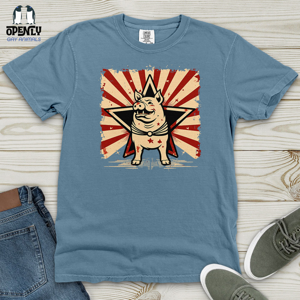 Rhino Circus Star Heavy Cotton Comfort Colors Tee