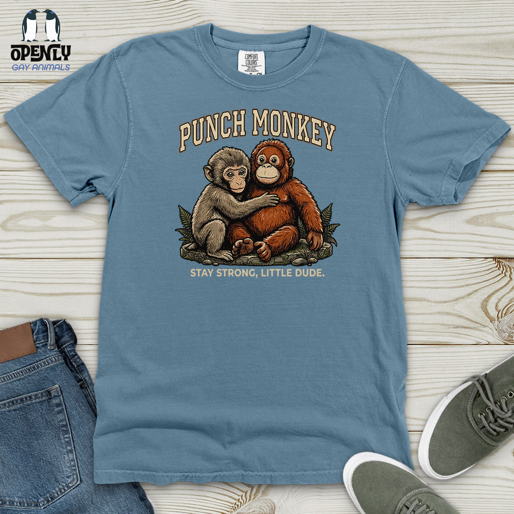 Punch Monkey Heavy Cotton Comfort Colors Tee