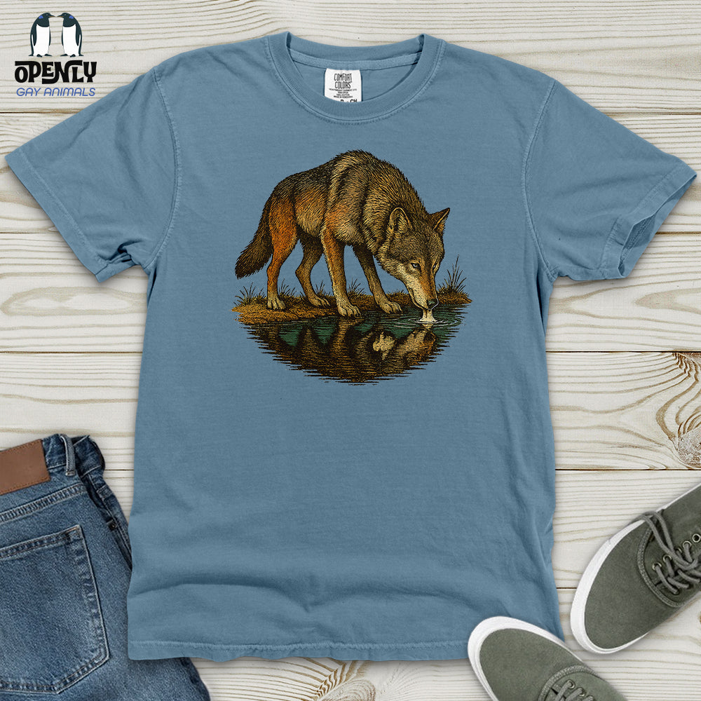 Wolf Reflection Heavy Cotton Comfort Colors Tee