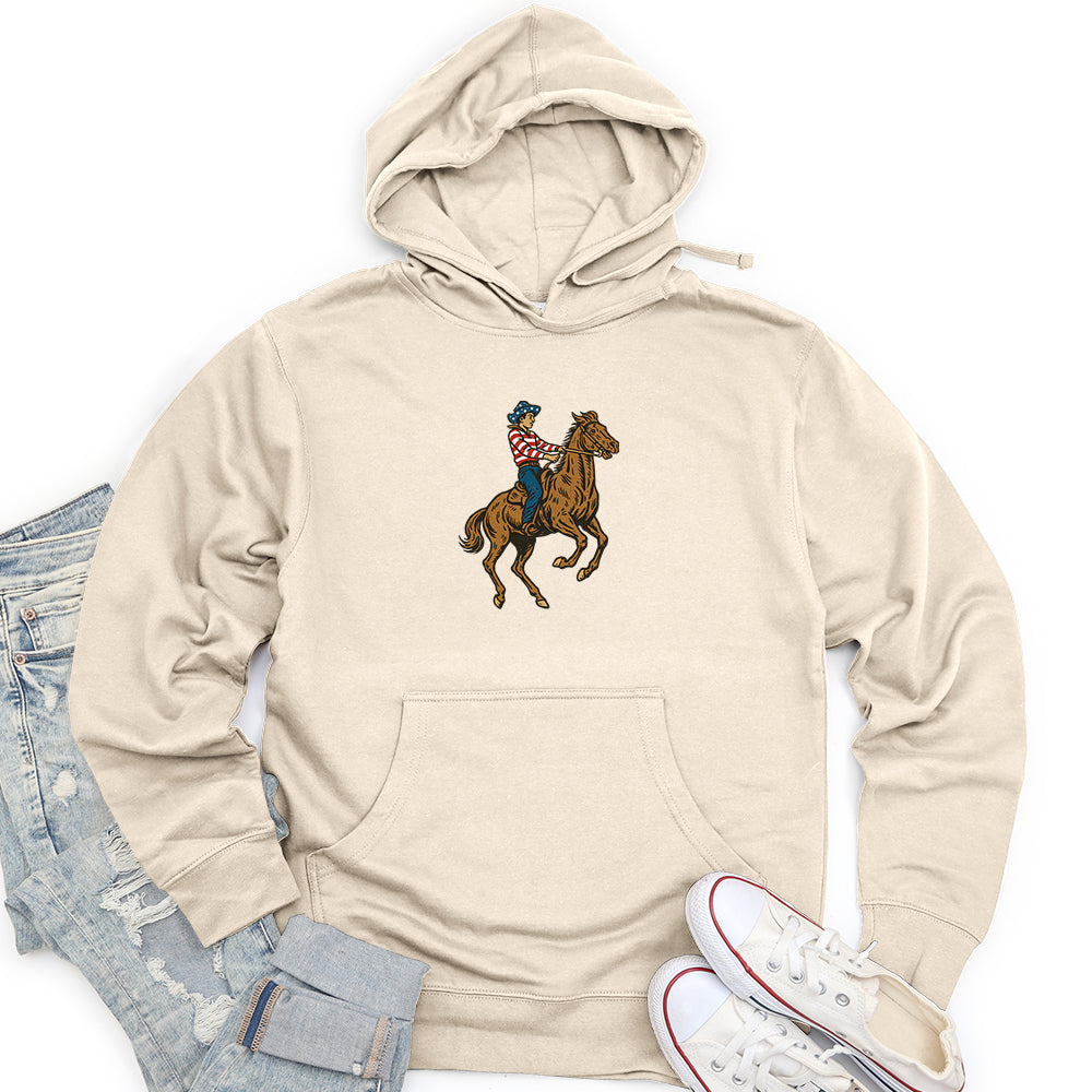 Cowboy 4th of July Unisex midweight hoodie