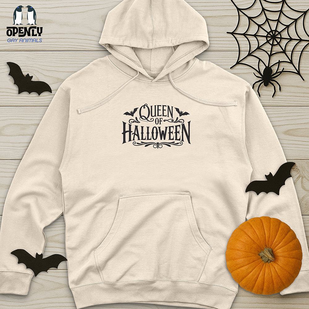 Queen Of Halloween Unisex midweight hoodie