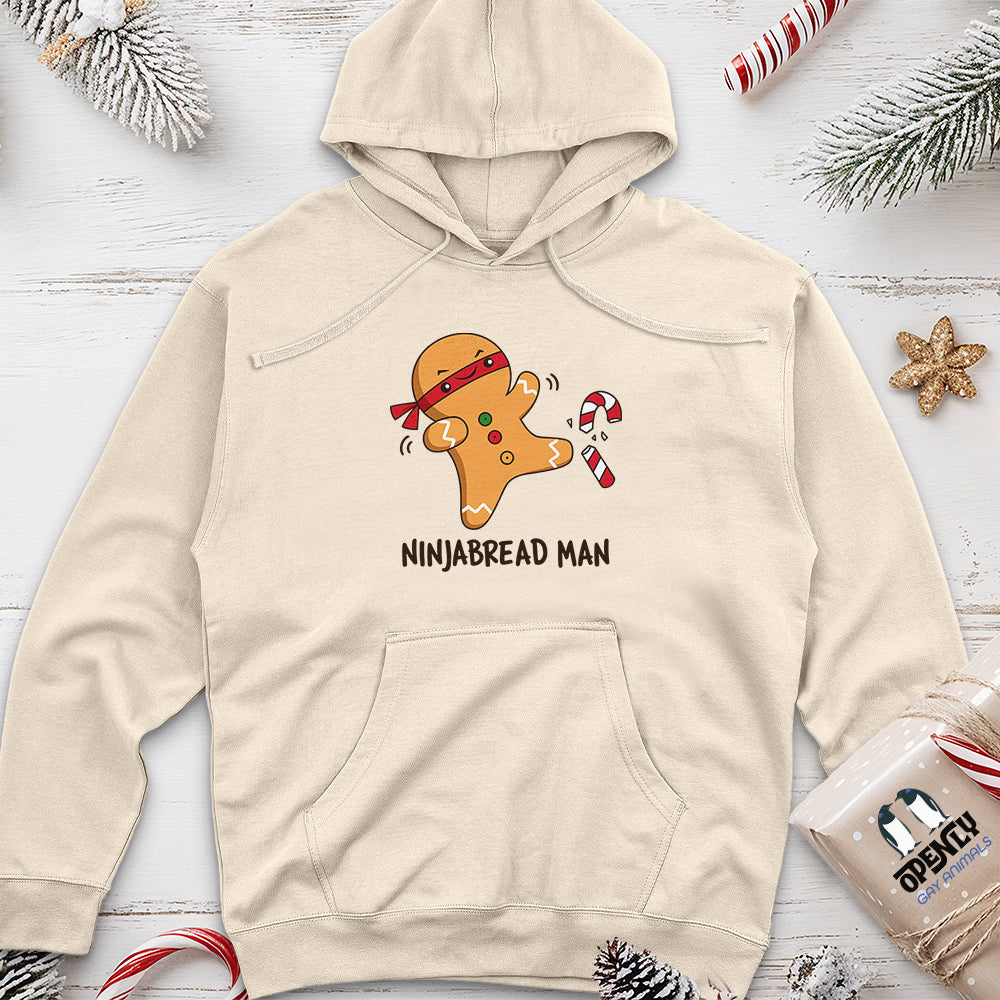 Ninjabread Man Unisex Midweight Hoodie
