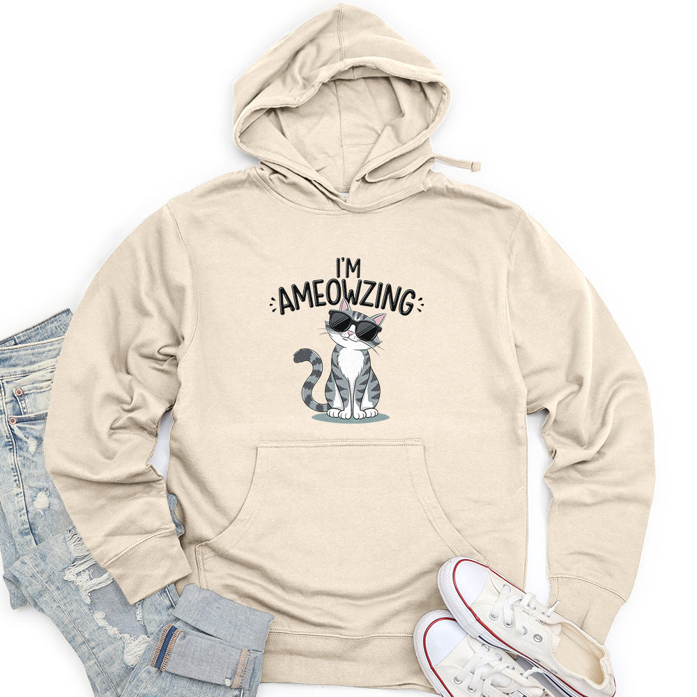 I’m Ameowzing Unisex Midweight Hoodie