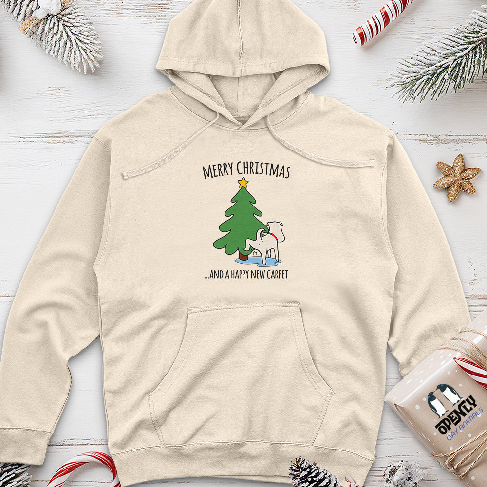 Merry Christmas And New Carpet Unisex Midweight Hoodie