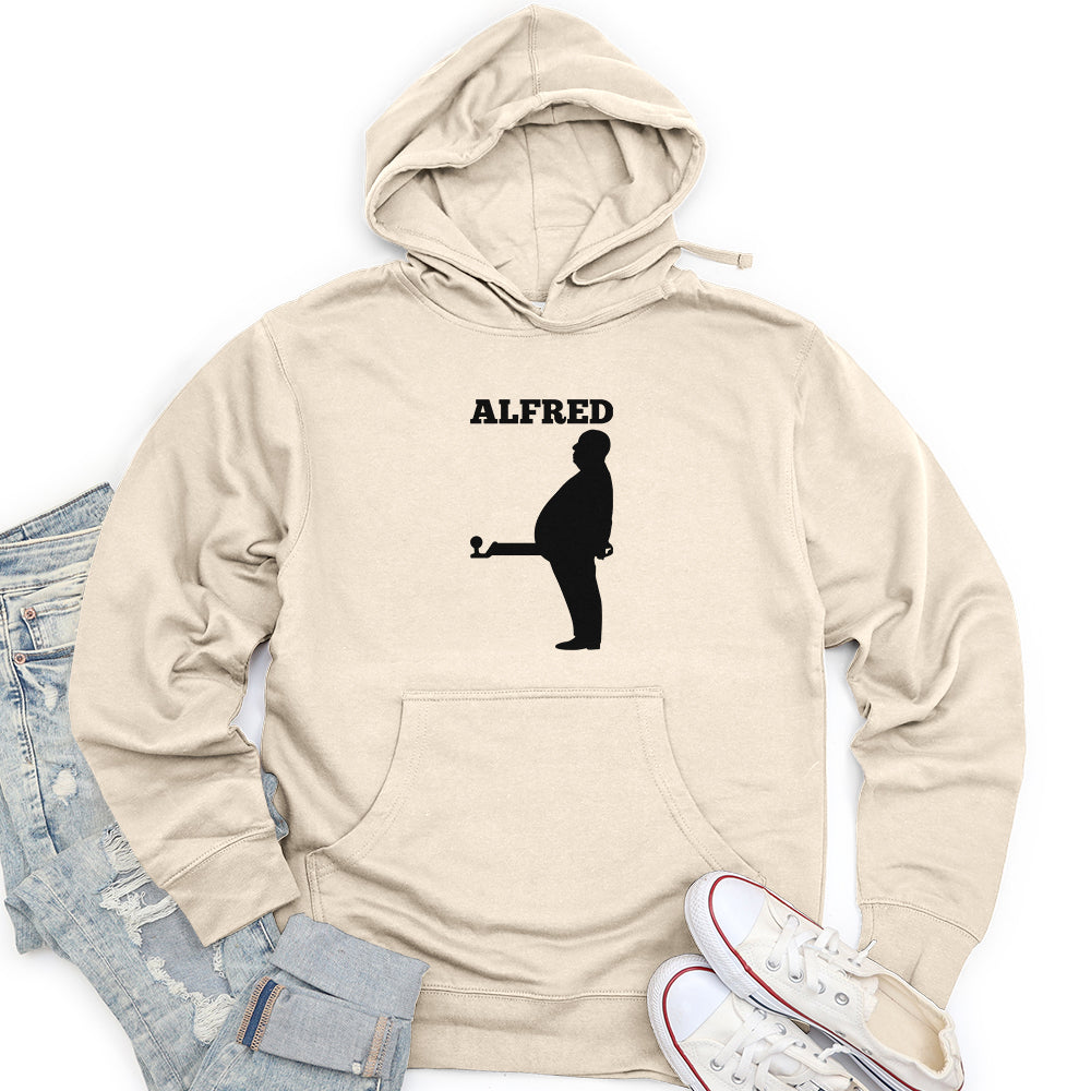 Alfred Unisex midweight hoodie