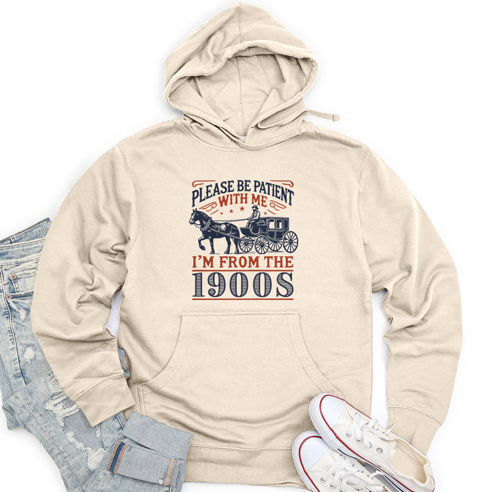 Please Be Patient With Me Unisex Midweight Hoodie