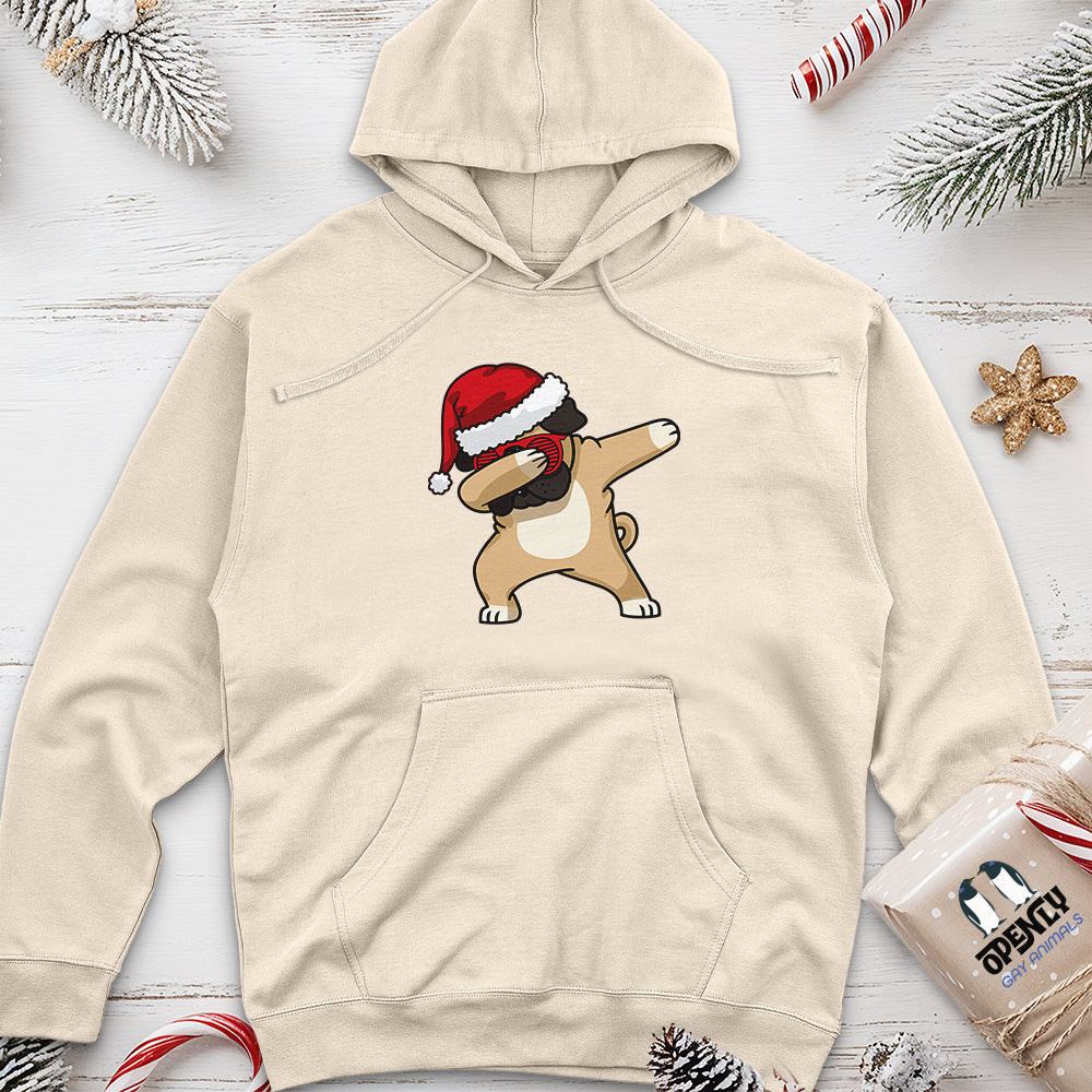 Dab Bulldog Unisex midweight hoodie