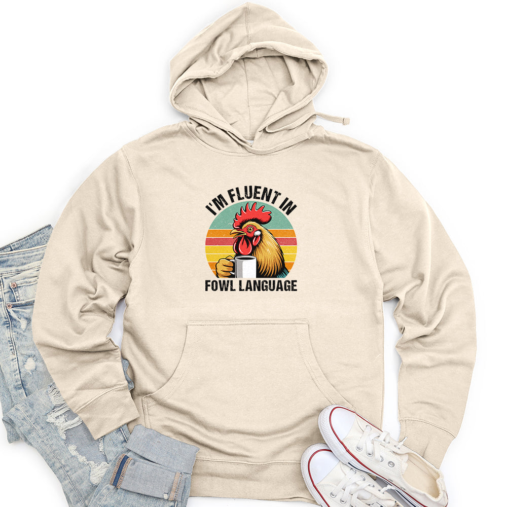 I'm Fluent In Unisex midweight hoodie
