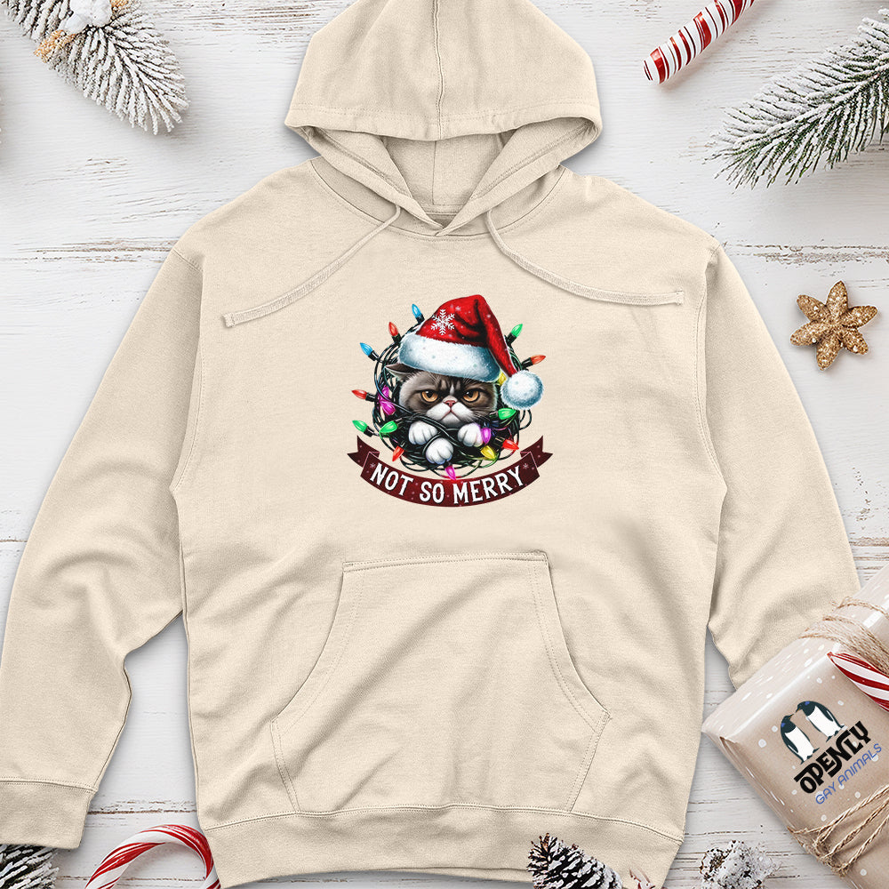 Not So Merry Unisex Midweight Hoodie