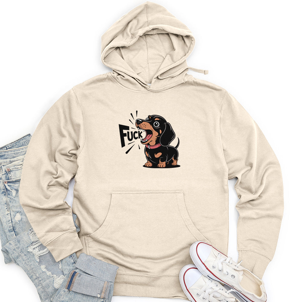 Funny Dachshund Sayings Unisex midweight hoodie