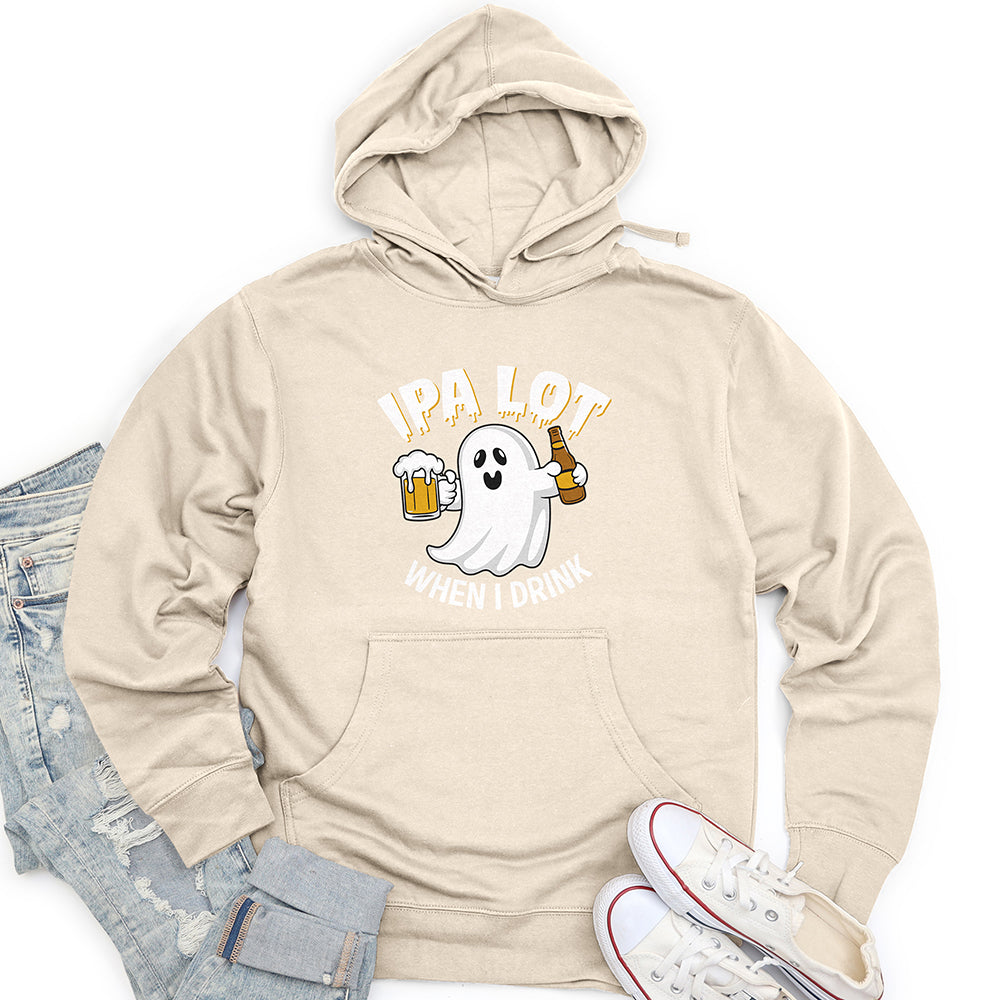 IPA Lot When I Drink Unisex Midweight Hoodie