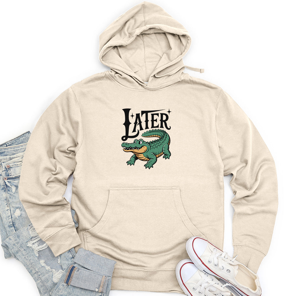 LATER Unisex midweight hoodie
