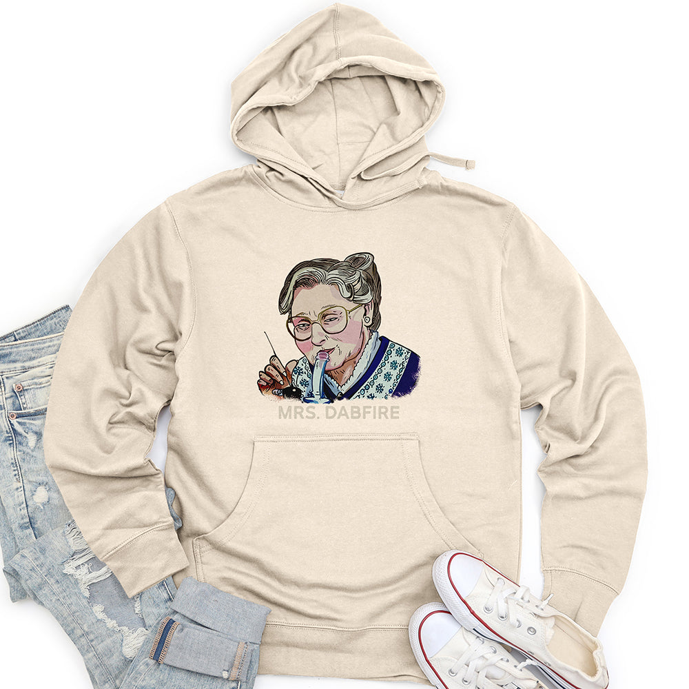 Mrs Dabfire Unisex Midweight Hoodie