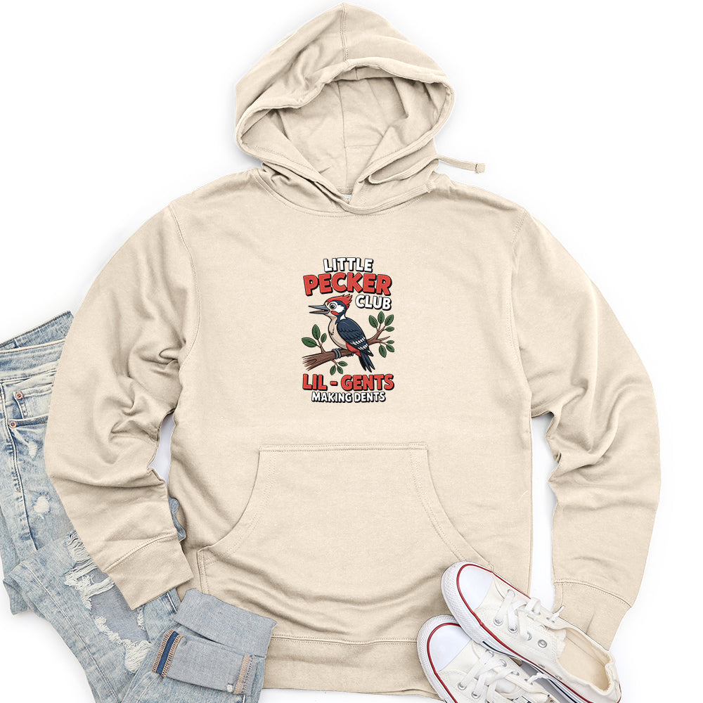 Little Pecker Club Lil - Gents Making Dents Unisex midweight hoodie