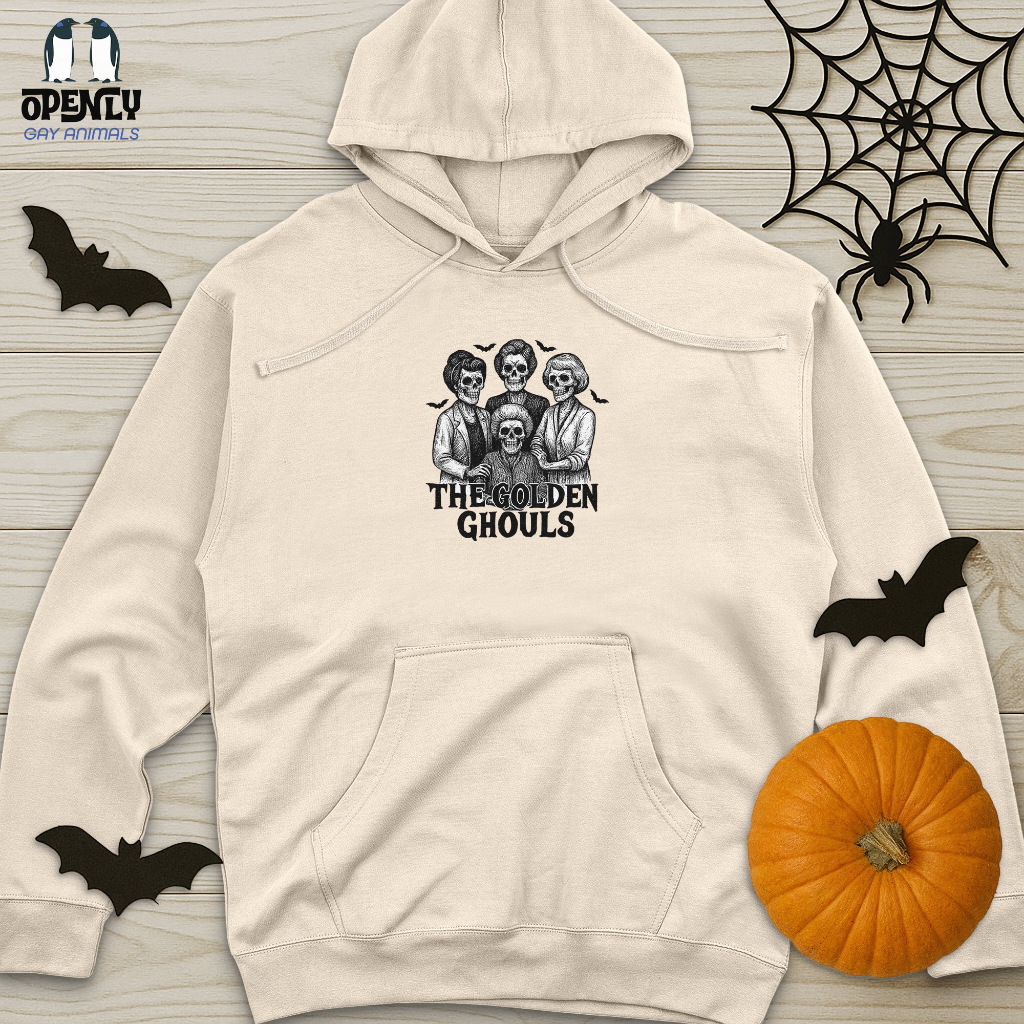 The Golden Ghouls Unisex midweight hoodie