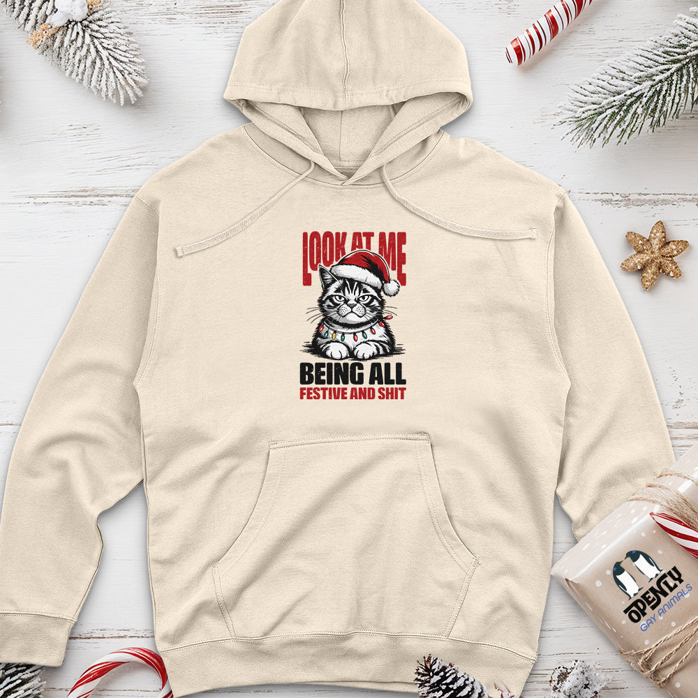 Look at Me Unisex Midweight Hoodie